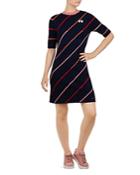 Ted Baker Colour By Numbers Pelinor Striped Knit Dress