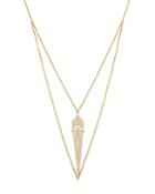 Diamond Pendant Necklace In 14k Yellow Gold, .50 Ct. T.w.