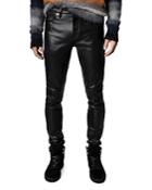 Zadig & Voltaire Slim Fit Leather Pants