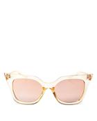Quay Harper Mirrored Cat Eye Sunglasses, 55mm