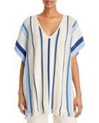 Echo Baja Striped Poncho