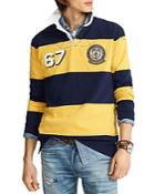 Polo Ralph Lauren Classic Fit Striped Jersey Rugby Shirt