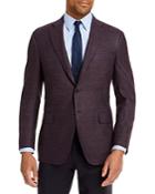 Canali Siena Melange Chevron Classic Fit Sport Coat