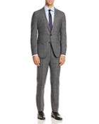 Boss Novan/ben Plaid Windowpane Extra Slim Fit Suit