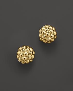 Lagos 18k Gold Stud Earrings
