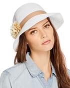 August Hat Company Flowered Cloche