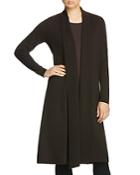 Eileen Fisher Petites Kimono Duster Wool Cardigan