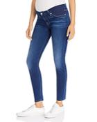 7 For All Mankind Skinny Maternity Jeans In New Luxe Duchess