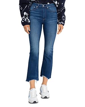 Rag & Bone Nina Ankle Flare Jeans In Crossfield