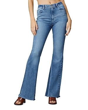 Dl1961 Rachel Flare Ultra Jeans In Dark Sea