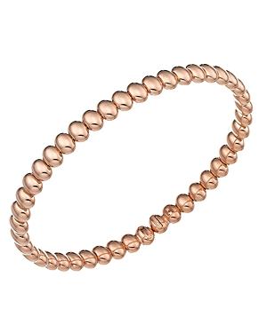 Chimento 18k Rose Gold Armillas Acqua Collection Bead Link Bracelet