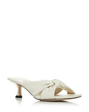Jimmy Choo Women's Avenue 50 Kitten Heel Slide Sandals