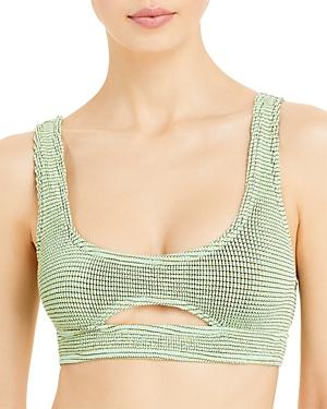 Bound By Bond-eye The Sasha Crop Cutout Bikini Top
