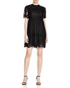 Kendall + Kylie Lace Babydoll Dress