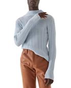 Sefr Arctic Ribbed Turtleneck Sweater