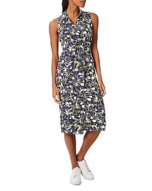 Hobbs London Nadia Fold Front Dress