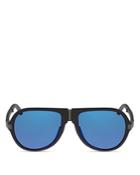 Salvatore Ferragamo Folding Aviator Sunglasses