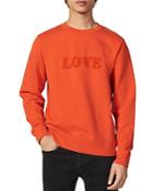 Sandro Love Crewneck Sweatshirt