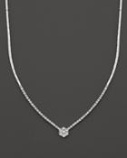 Diamond Cluster Necklace In 14k White Gold, 1.10 Ct. T.w. - 100% Exclusive