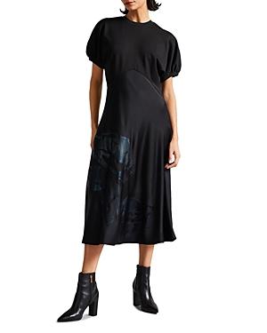 Ted Baker Nieve Bias Cut Midi Dress