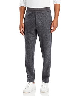 Moncler Heathered Regular Fit Wool Sweatpants