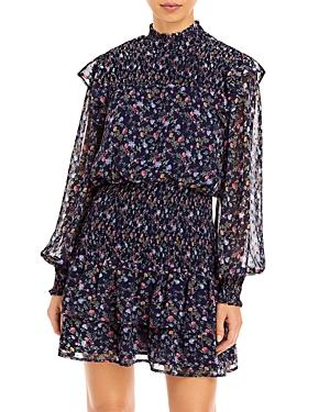 Endless Rose Smocked Ruffled Mini Dress