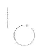 Nadri Ava Large Hoop Earrings