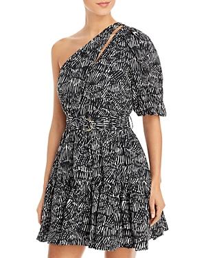 Johnathan Simkhai Adriana Abstract Print Dress Swim Cover-up