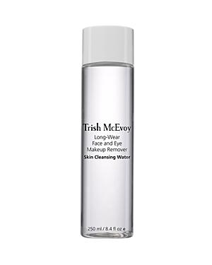 Trish Mcevoy Long-wear Face & Eye Makeup Remover Skin Cleansing Water 8.4 Oz.