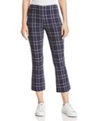 Bailey 44 Campus Plaid Cropped Flared Pants