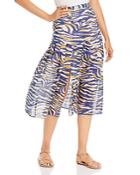 Suboo Into The Wilds Pleated Midi Skirt