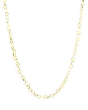 Milanesi And Co 14k Yellow Gold Heart Link Chain Necklace, 18