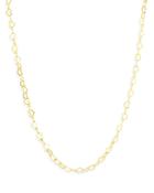 Milanesi And Co 14k Yellow Gold Heart Link Chain Necklace, 18