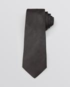 Yves Saint Laurent Grosgrain Solid Skinny Tie