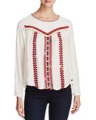 Scotch & Soda Embroidered Blouse