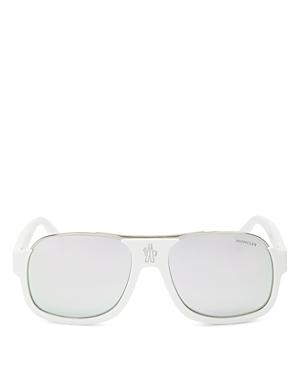 Moncler Unisex Polarized Aviator Sunglasses, 58mm