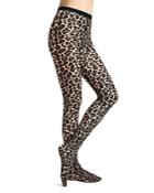 Wolford Leopard Print Tights