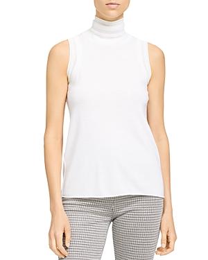 Theory Wool Turtleneck Sweater Tank