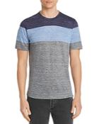 Z Zegna Color Block Linen Tshirt