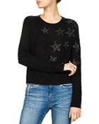 The Kooples Sparkling Star-embroidered Sweater