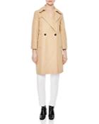 Sandro Wave Double-breasted Coat