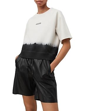 Allsaints Lila Ombre Short Sleeve Sweatshirt