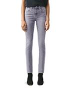 Agolde Toni High-rise Straight Jeans In Mirror