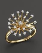Diamond Burst Statement Ring In 14k Yellow Gold, .30 Ct. T.w. - 100% Exclusive