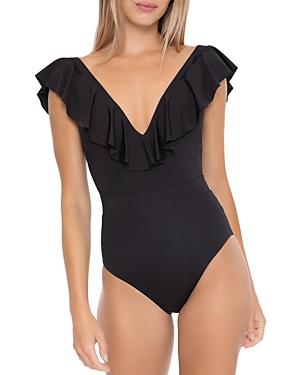 Trina Turk Atlas Ruffled Swimsuit