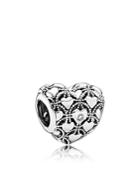 Pandora Charm - Sterling Silver & Cubic Zirconia Love Celebrations, Moments Collection
