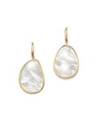 Marco Bicego 18k Yellow Gold Lunaria Mother-of-pearl Drop Earrings