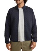 Marine Layer Quilted Regular Fit Full Zip Jacket