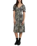 Ba & Sh Macha Printed Midi Dress