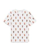 Maison Kitsune Line X Kitsune Allover Print Tee